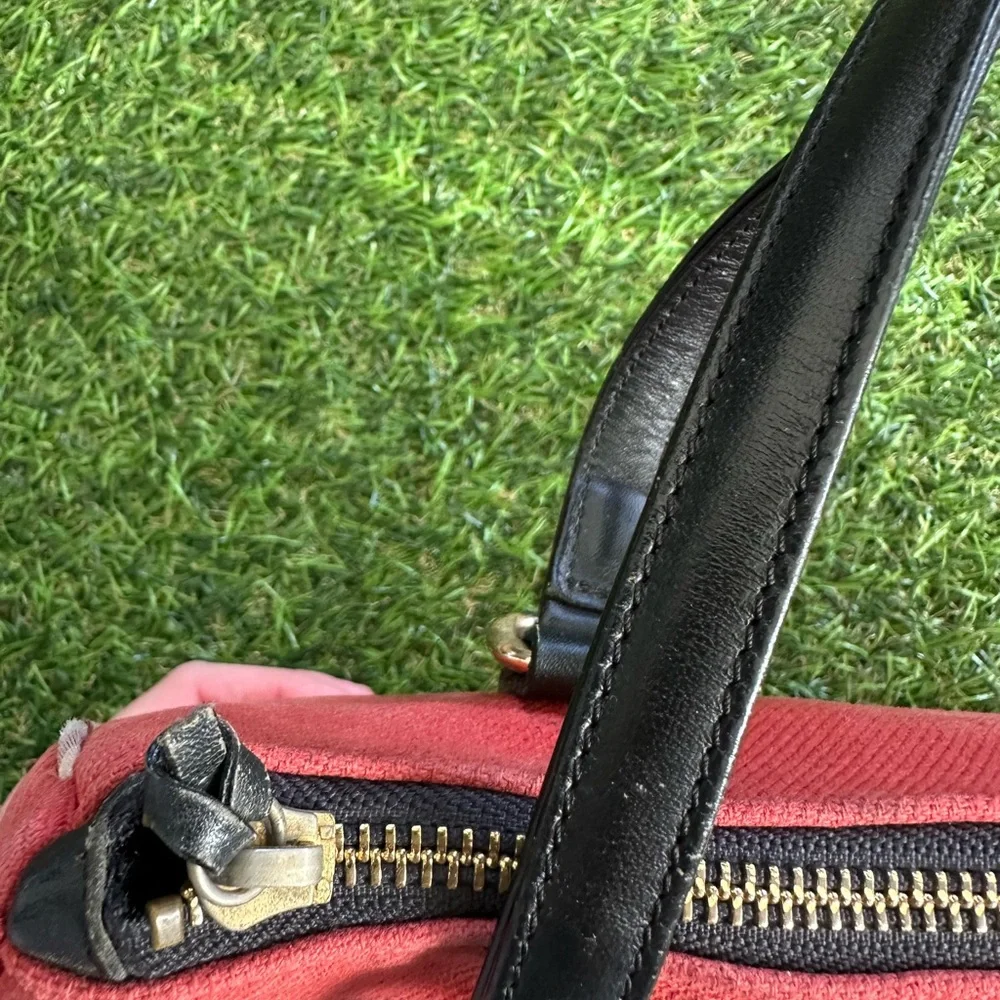 Authentic Burberry Red and Black Shoulder Bag comes with COA - Picture 7 of 8